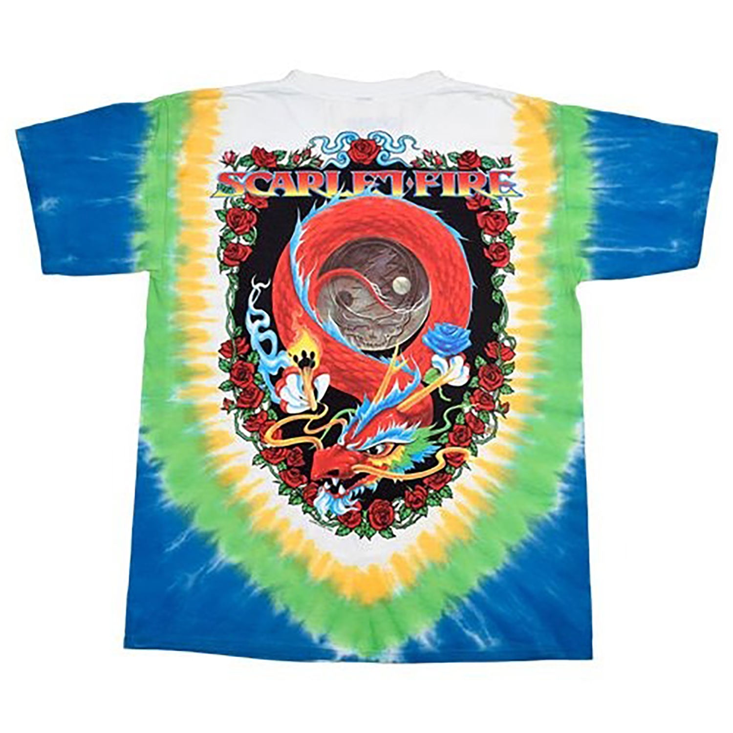 Grateful Dead Scarlet Fire Tie Dye T-shirt