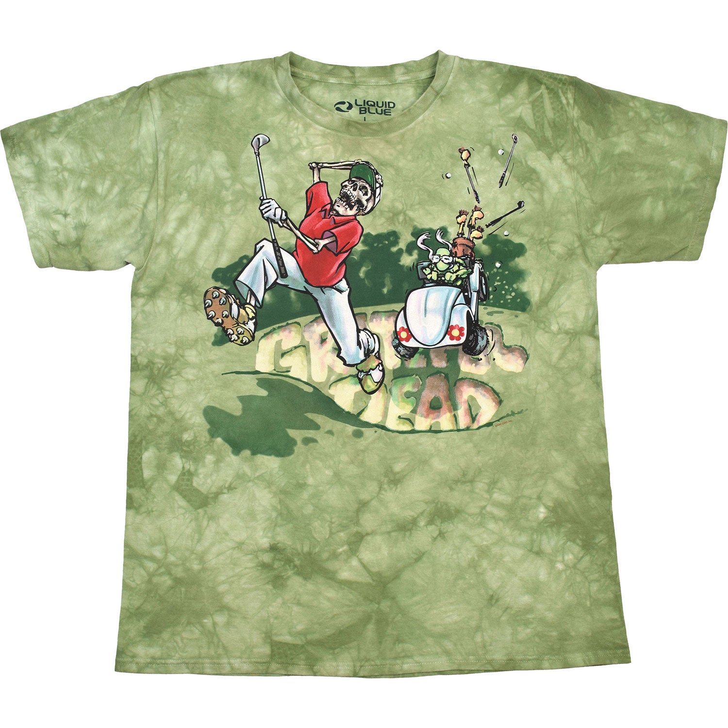 Dead Golf Tie Dye T-shirt