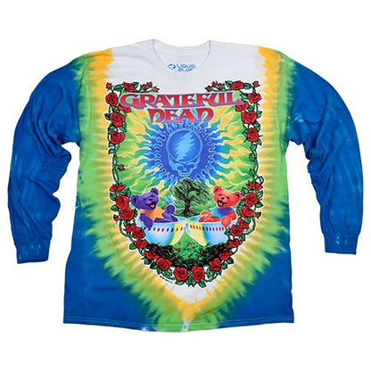 Scarlet Fire Tie Dye  Long Sleeve