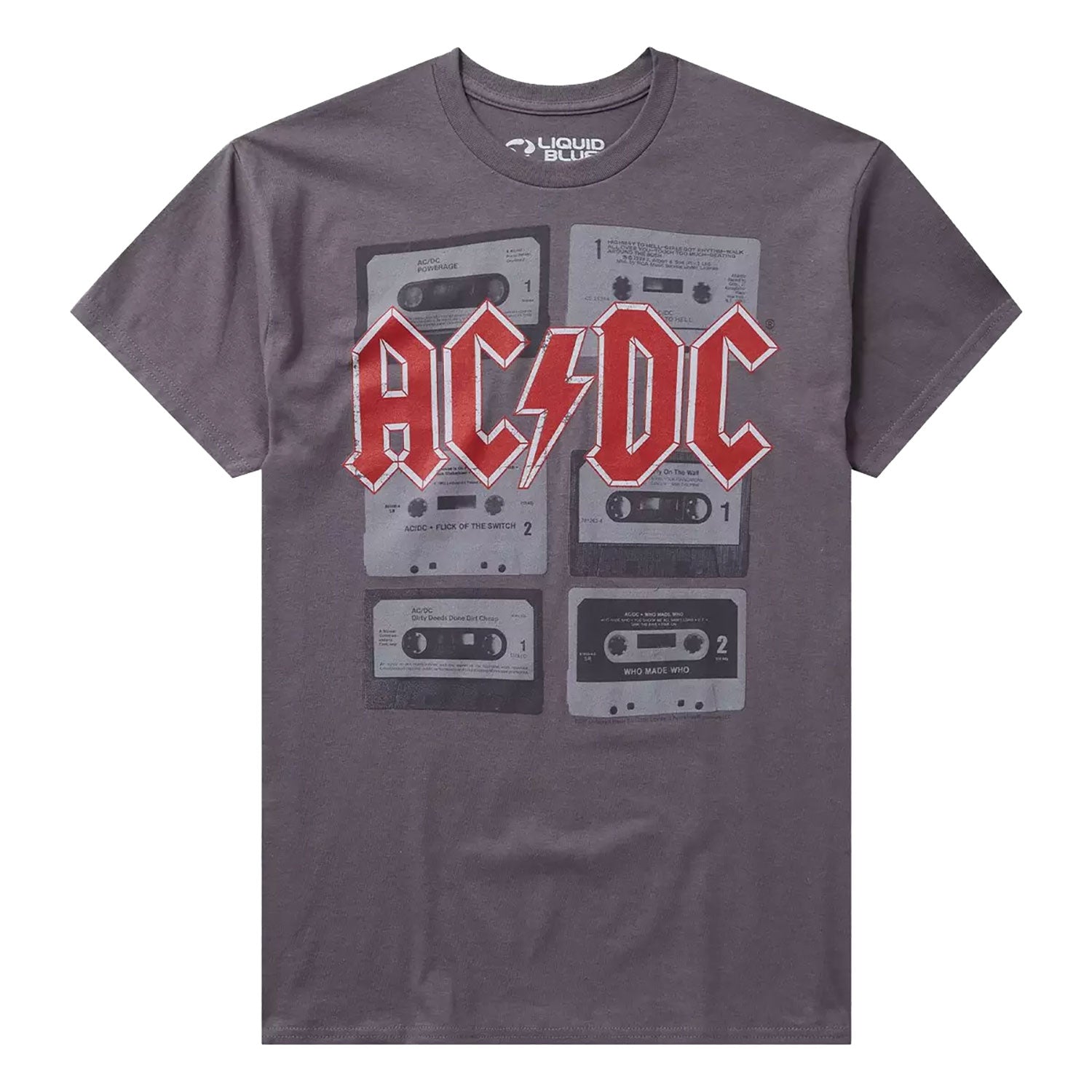 AC/DC Cassettes T-shirt