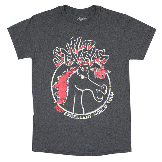 Bill And Teds Excellent Adventure Wyld Stallyns Most Excellent World Tour T-shirt