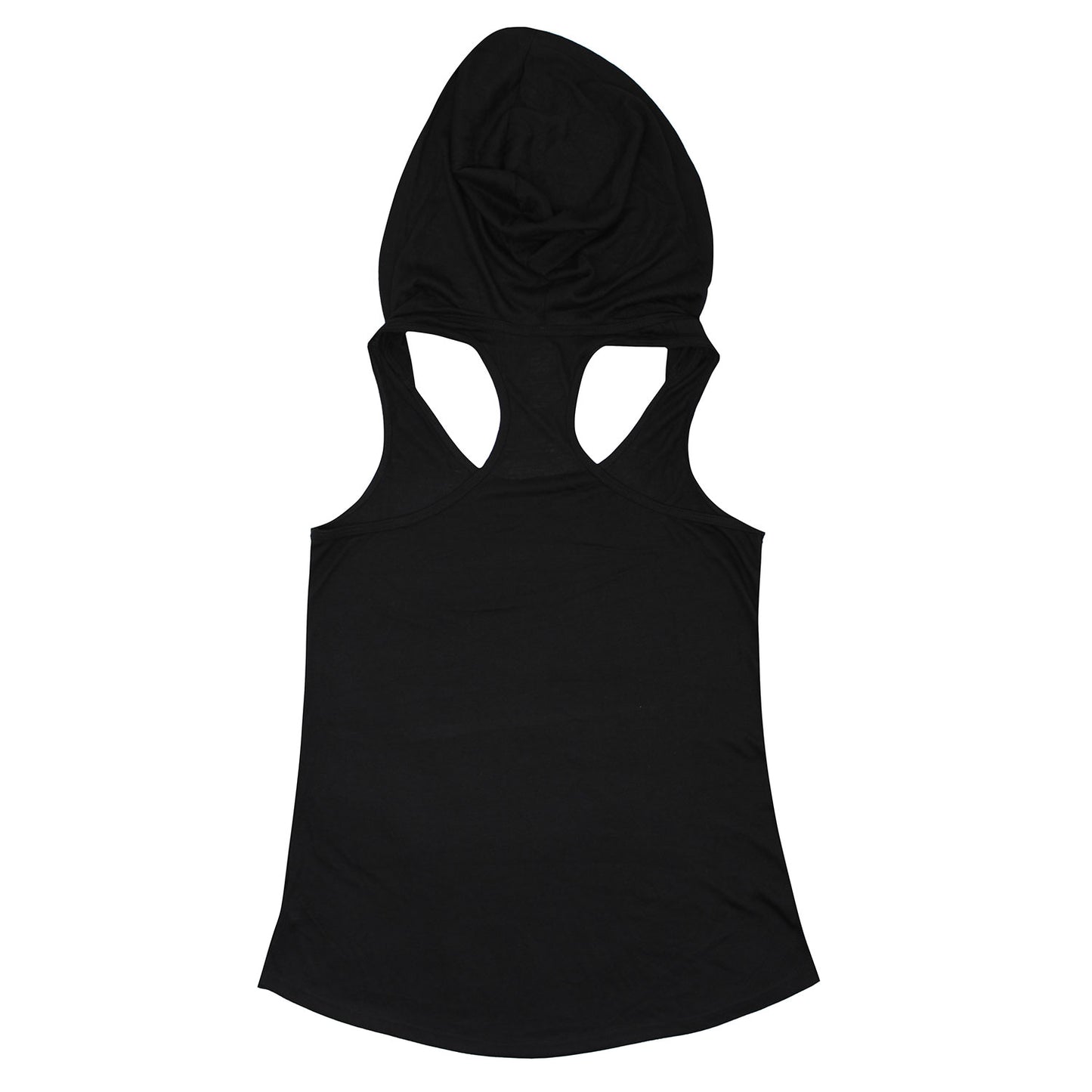 Red Rhinestones Drop T Logo Hoodie Tank Womens Tank