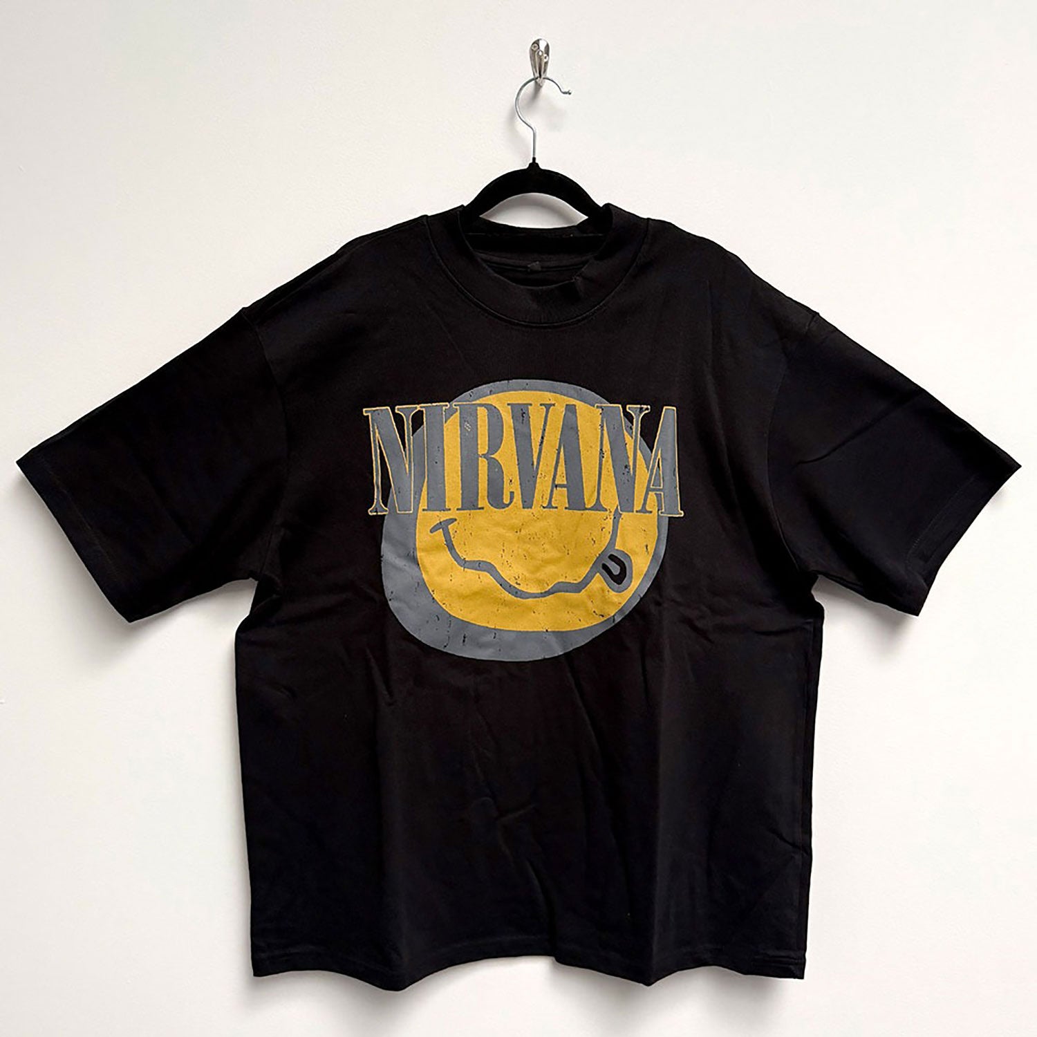 Nirvana Evergreen Oversized Boxy Tee Vintage T-shirt 454376