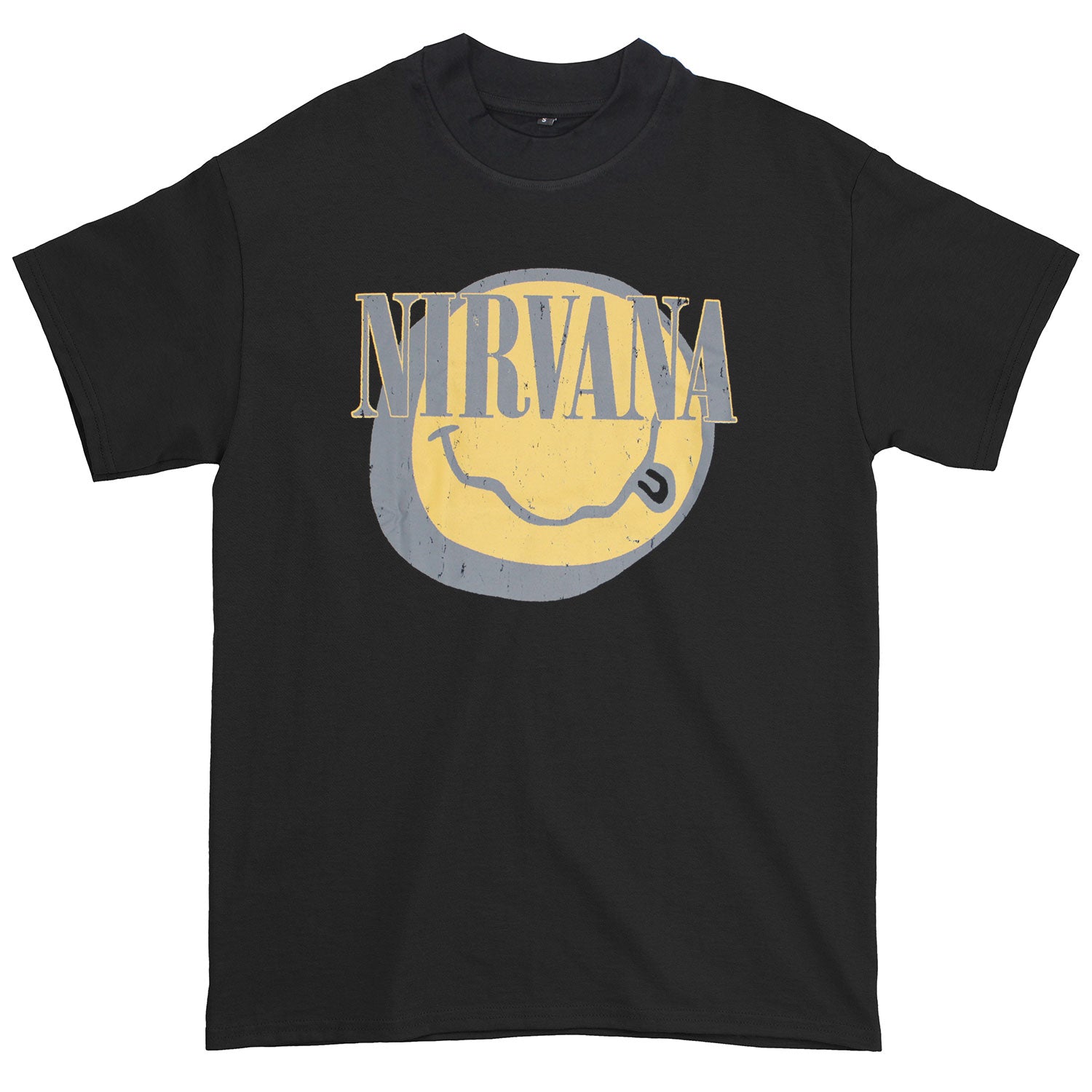 NIRVANA Tシャツ Official Nirvana Evergreen Oversized Boxy Tee Vintage T-shirt