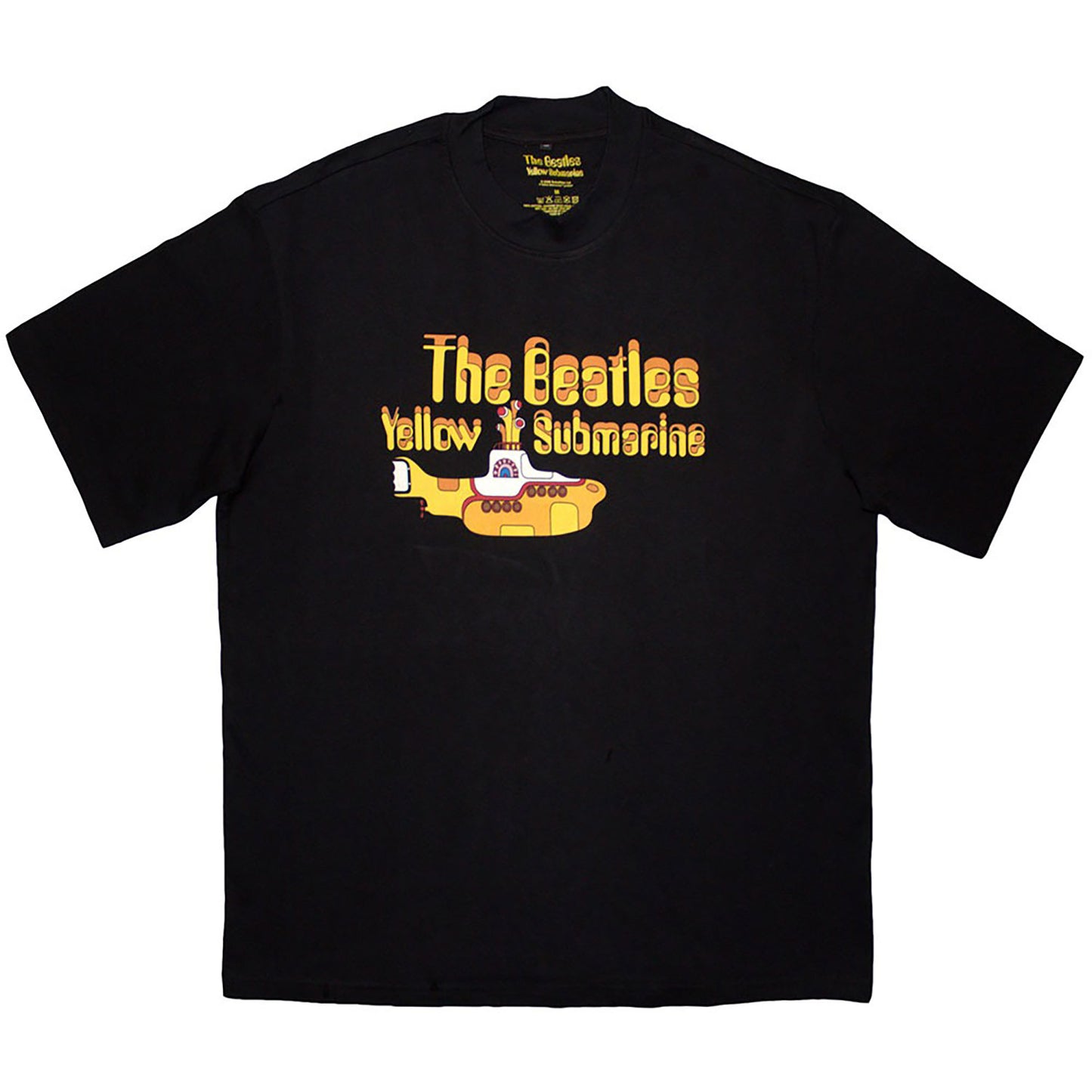 Logo & Sub Oversized Boxy Tee Vintage T-shirt