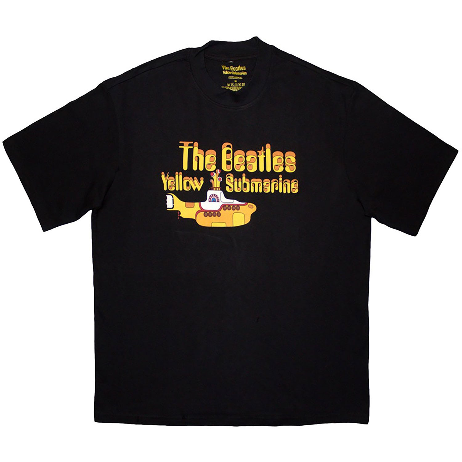 Logo & Sub Oversized Boxy Tee Vintage T-shirt