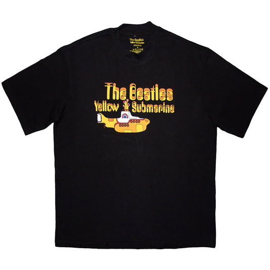 Logo & Sub Oversized Boxy Tee Vintage T-shirt