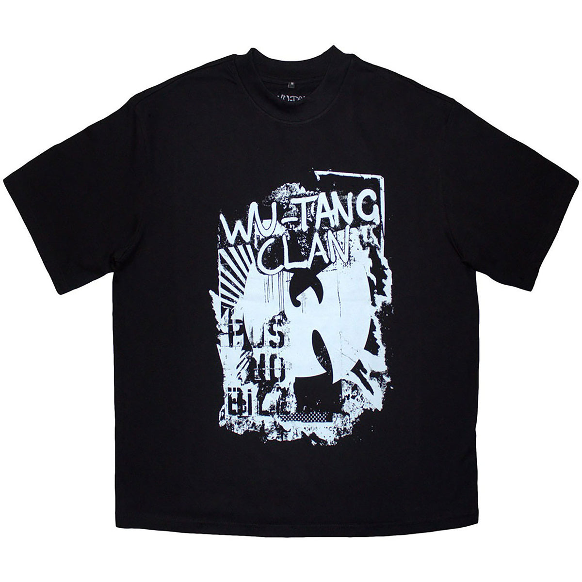 Wu Tang Clan Graffiti Oversized Boxy Tee Vintage T-shirt | Wu Tang 