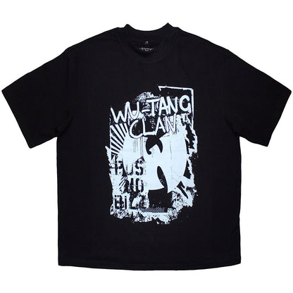 Graffiti Oversized Boxy Tee Vintage T-shirt