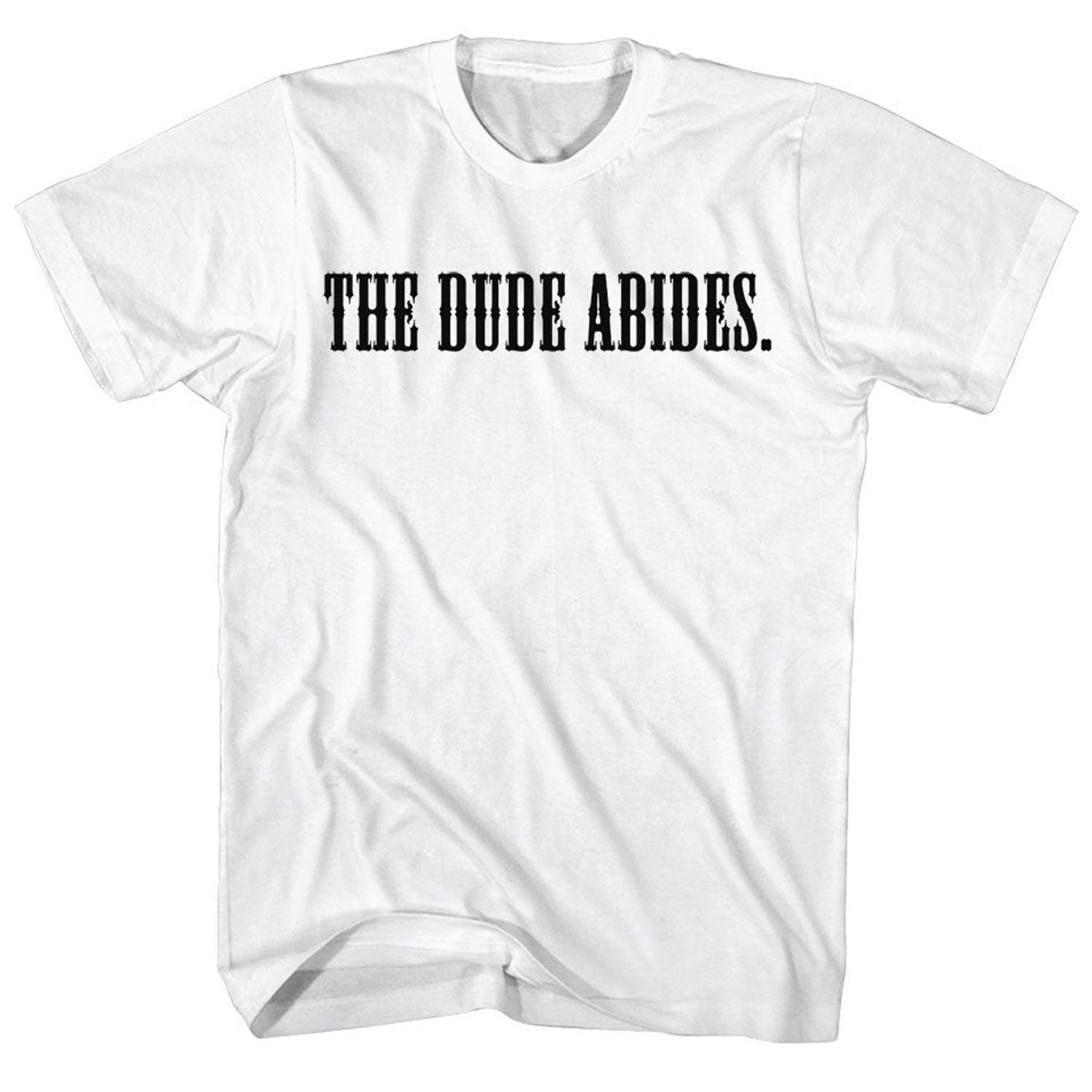 The Big Lebowski The Dude Abides F B T-shirt