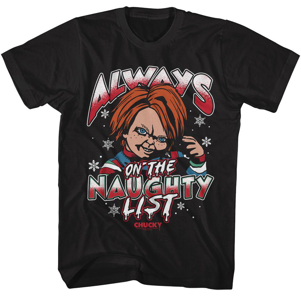 Chucky Naughty List T-shirt