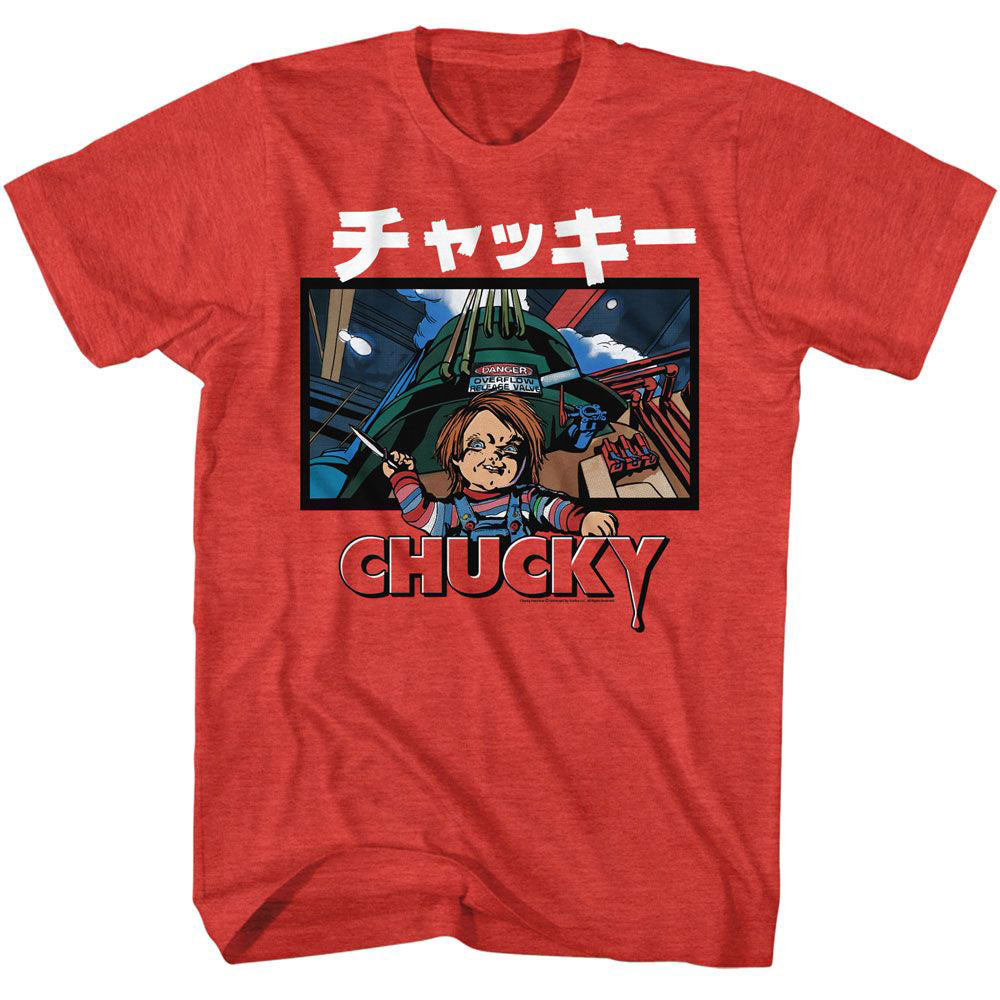 Chucky Danger Release Valve T-shirt