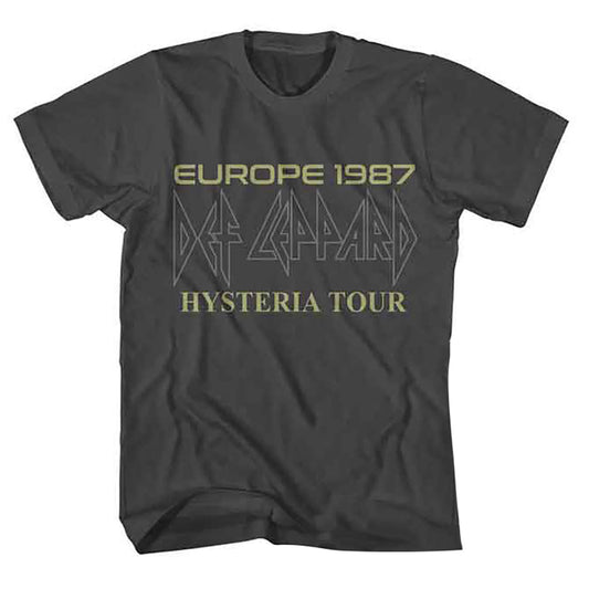 Def Leppard Europe 1987 T-shirt