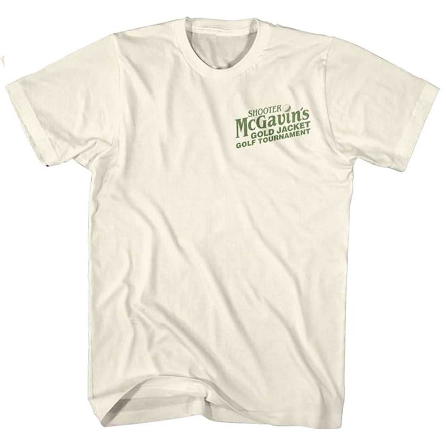 Happy Gilmore Mono Gold Jacket Tournament T-shirt