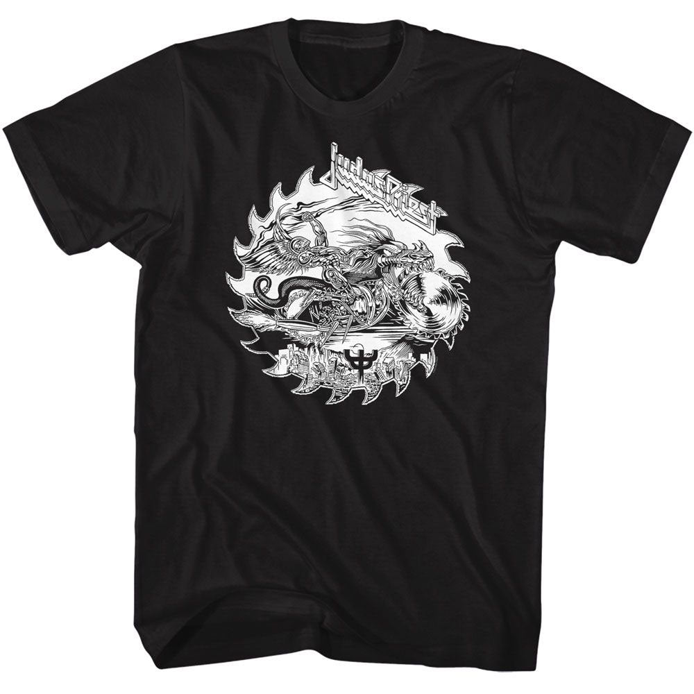 Judas Priest Bw Motorcycle T-shirt