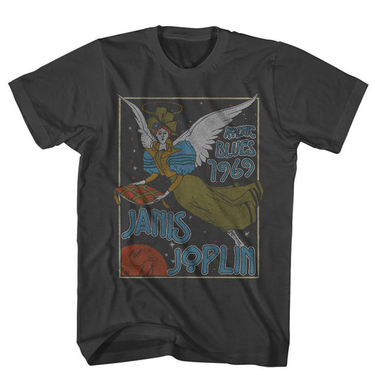 Janis Joplin Noveau Angel T-shirt