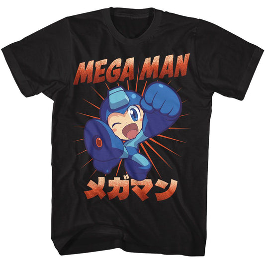 Mega Man Mega Kick T-shirt