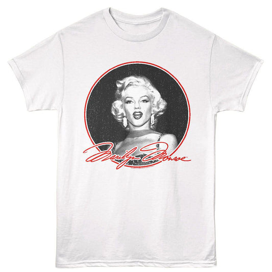 Marilyn Monroe In Circle T-shirt