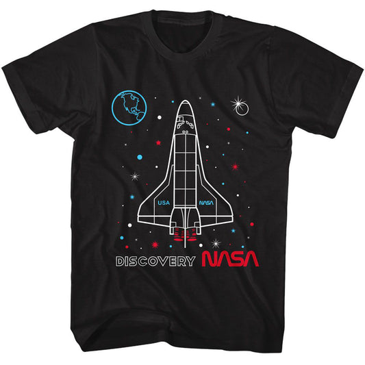 Nasa Discovery Outlined T-shirt