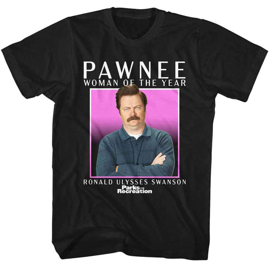 Parks And Recreation Pawnee Woty T-shirt