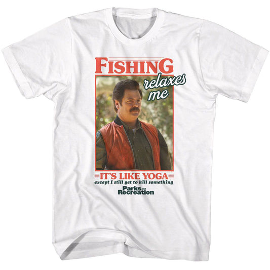 Parks And Recreation Its Like Yoga T-shirt