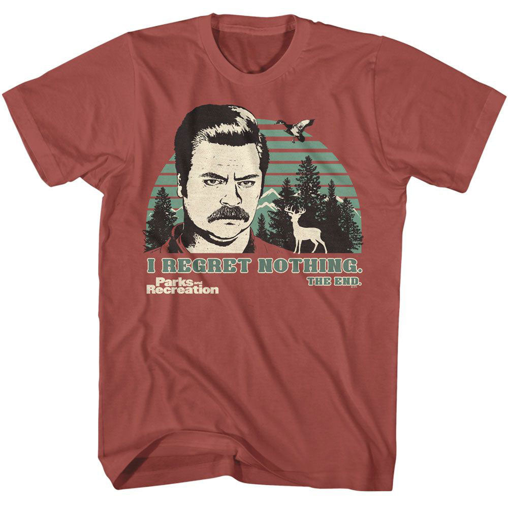 Parks And Recreation I Regret Nothing T-shirt