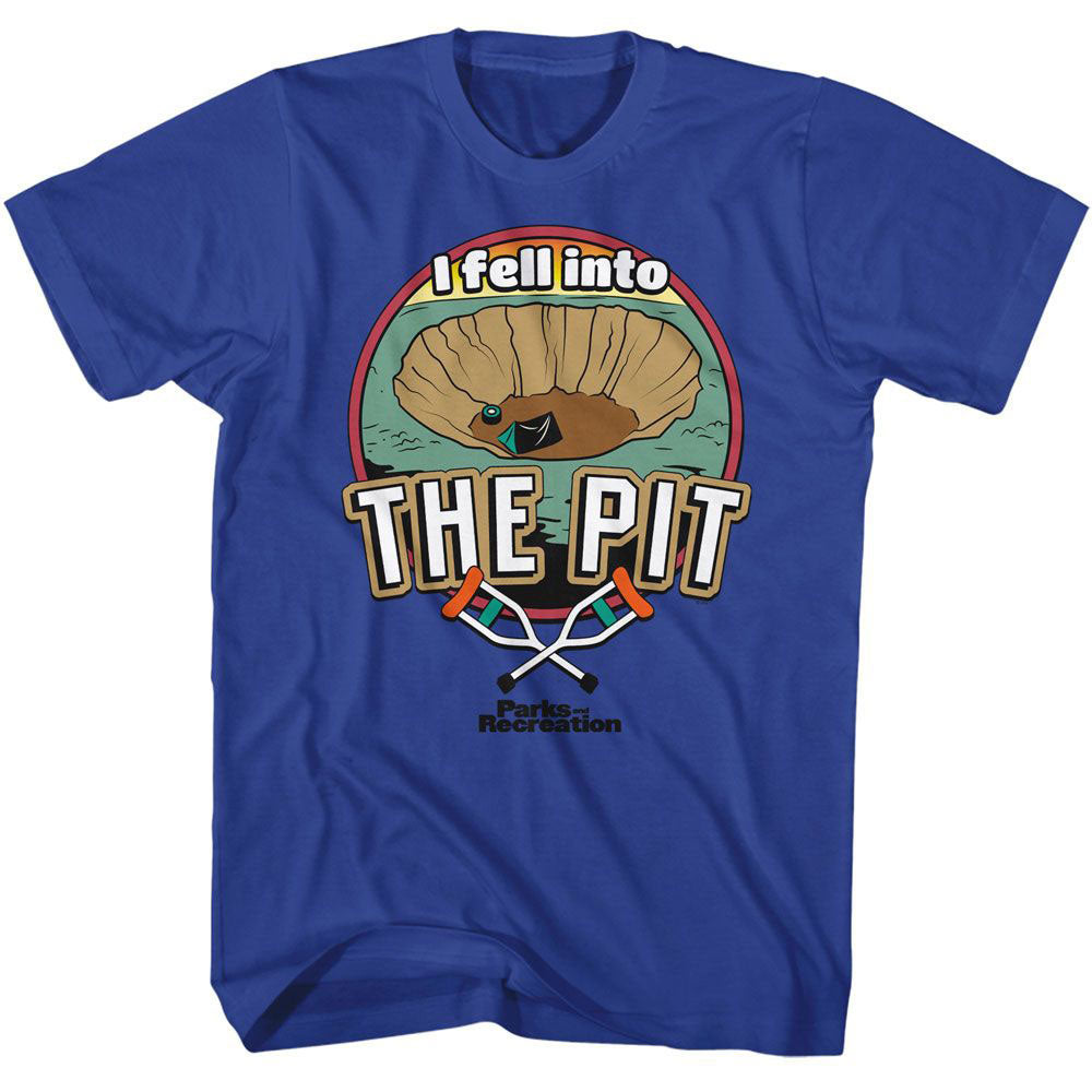 Parks And Recreation I Fell Into The Pit T-shirt