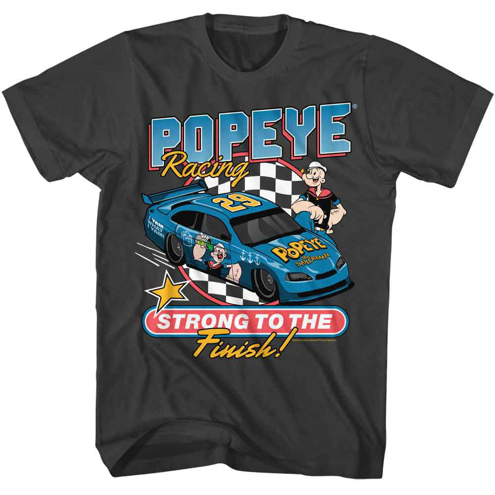 Popeye Strong To Race Finish T-shirt