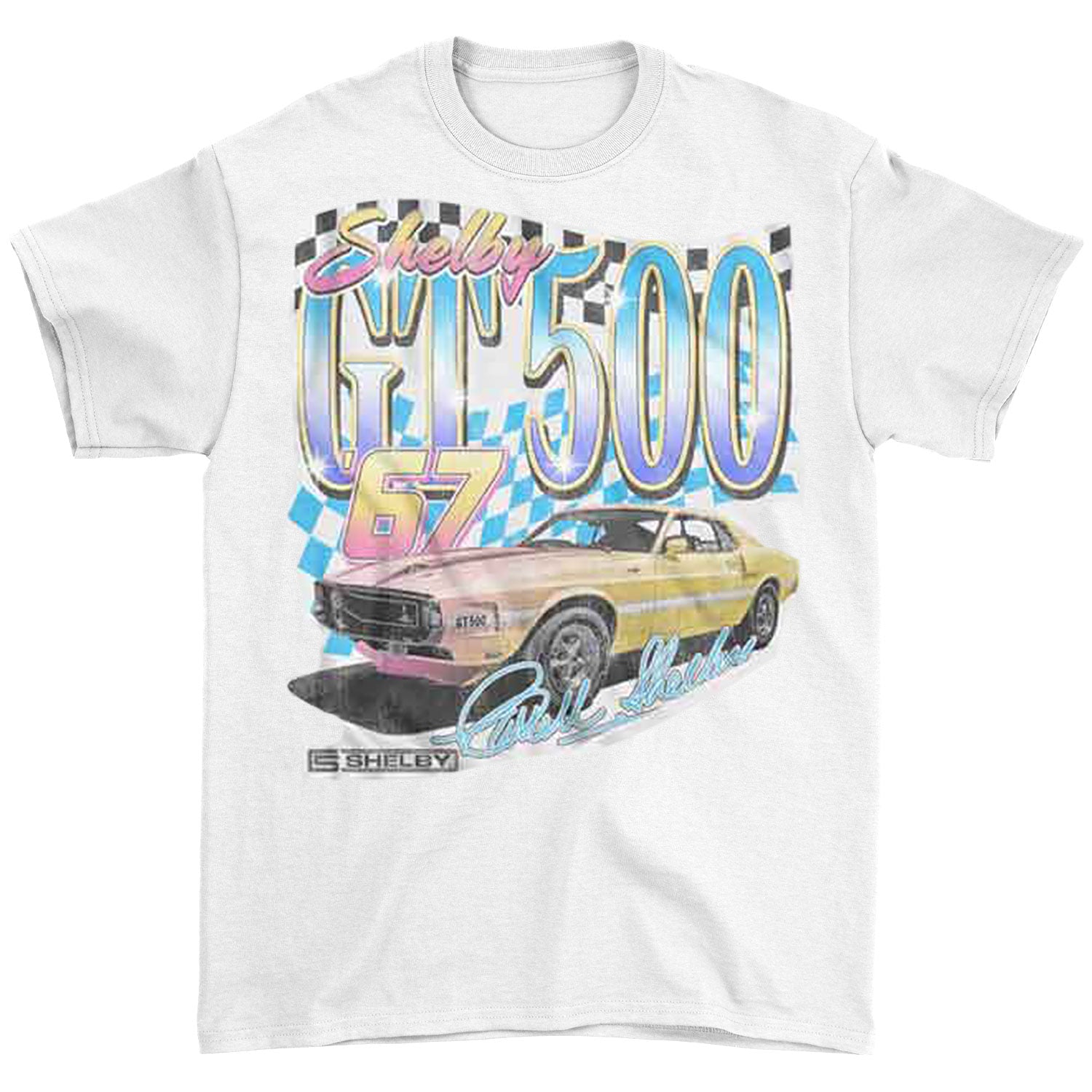 Carroll Shelby Gt 500 67 Gradient T-shirt