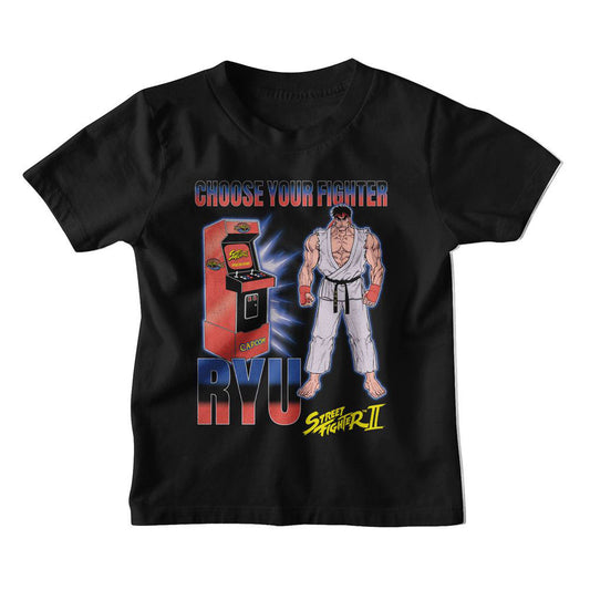 Street Fighter Arcade Ryu Kids Childrens T-shirt