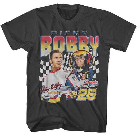 Talladega Nights Three Photo Racing T-shirt