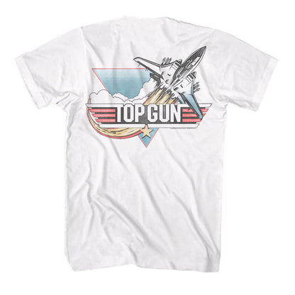 Top Gun Vintage Jet F B T-shirt