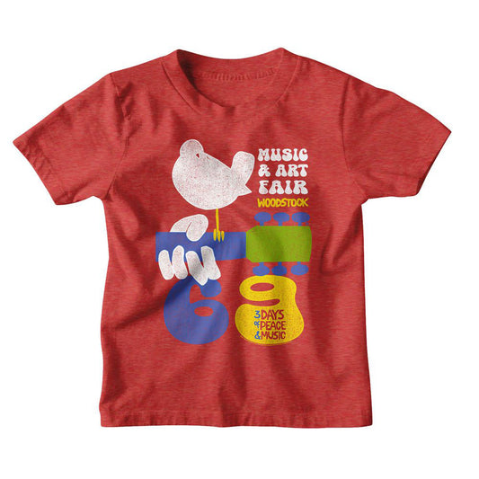 Woodstock Music And Art Fair Kids Childrens T-shirt Front
