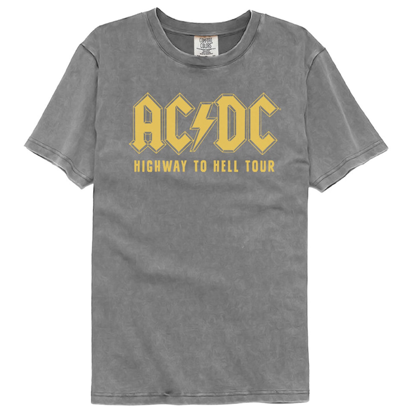 AC/DC Highway To Hell Tour 1979 Fb Comfort Color T-shirt