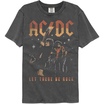 AC/DC Let There Be Rock F B Comfort Color T-shirt