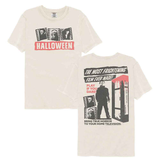 Halloween Frightening Film F B Comfort Color T-shirt