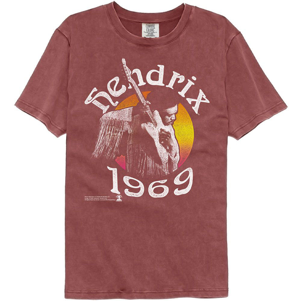 Jimi Hendrix Hendrix 69 Comfort Color T-shirt
