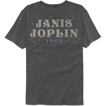Janis Joplin Nouveau Frame 1969 Comfort Color T-shirt