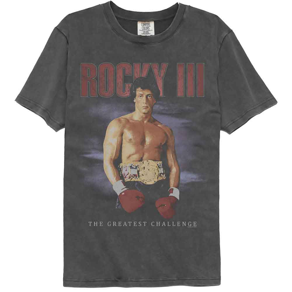 Rocky Faded Background Comfort Color T-shirt