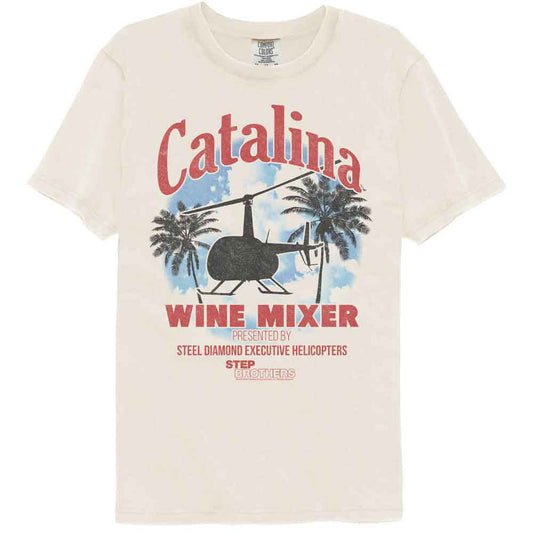 Step Brothers Sky Palm Trees Wine Mixer Comfort Color T-shirt