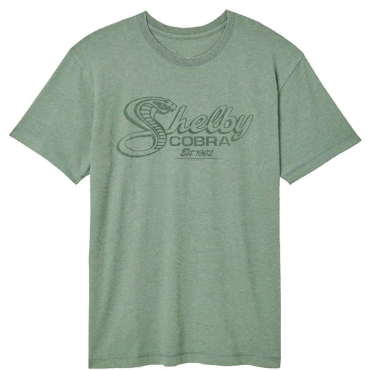 Carroll Shelby Cobra Snake Script Vintage T-shirt