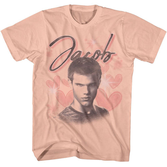 Twilight Jacob Hearts T-shirt