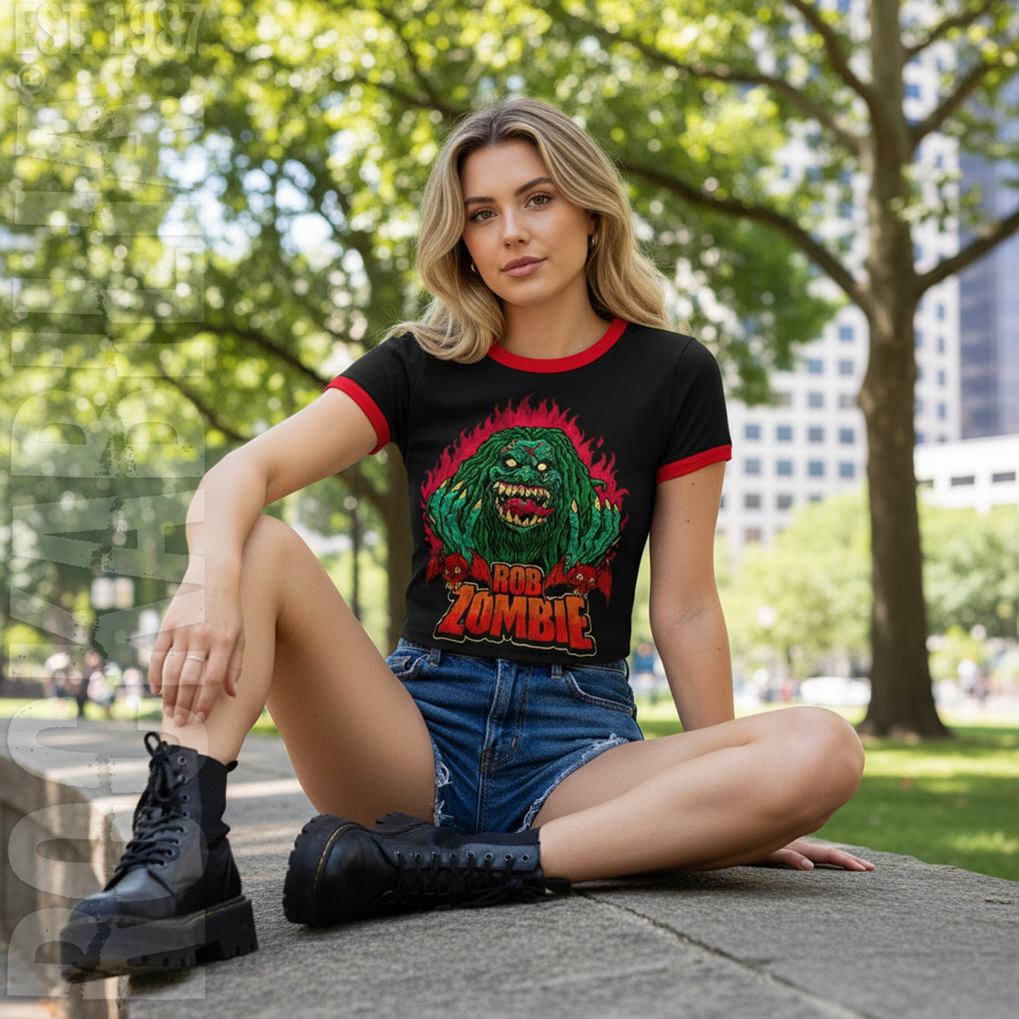 Superbeast by Puis Calzada Baby Ringer (Rockabilia Exclusive) Junior Top