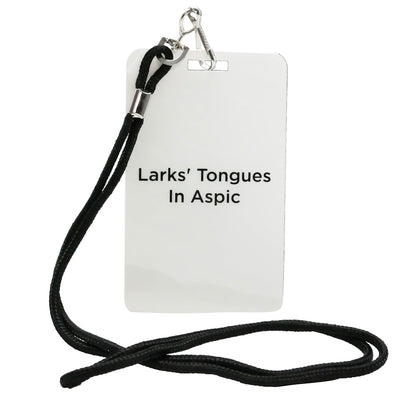 Larks' Tongues In Aspic Lanyard
