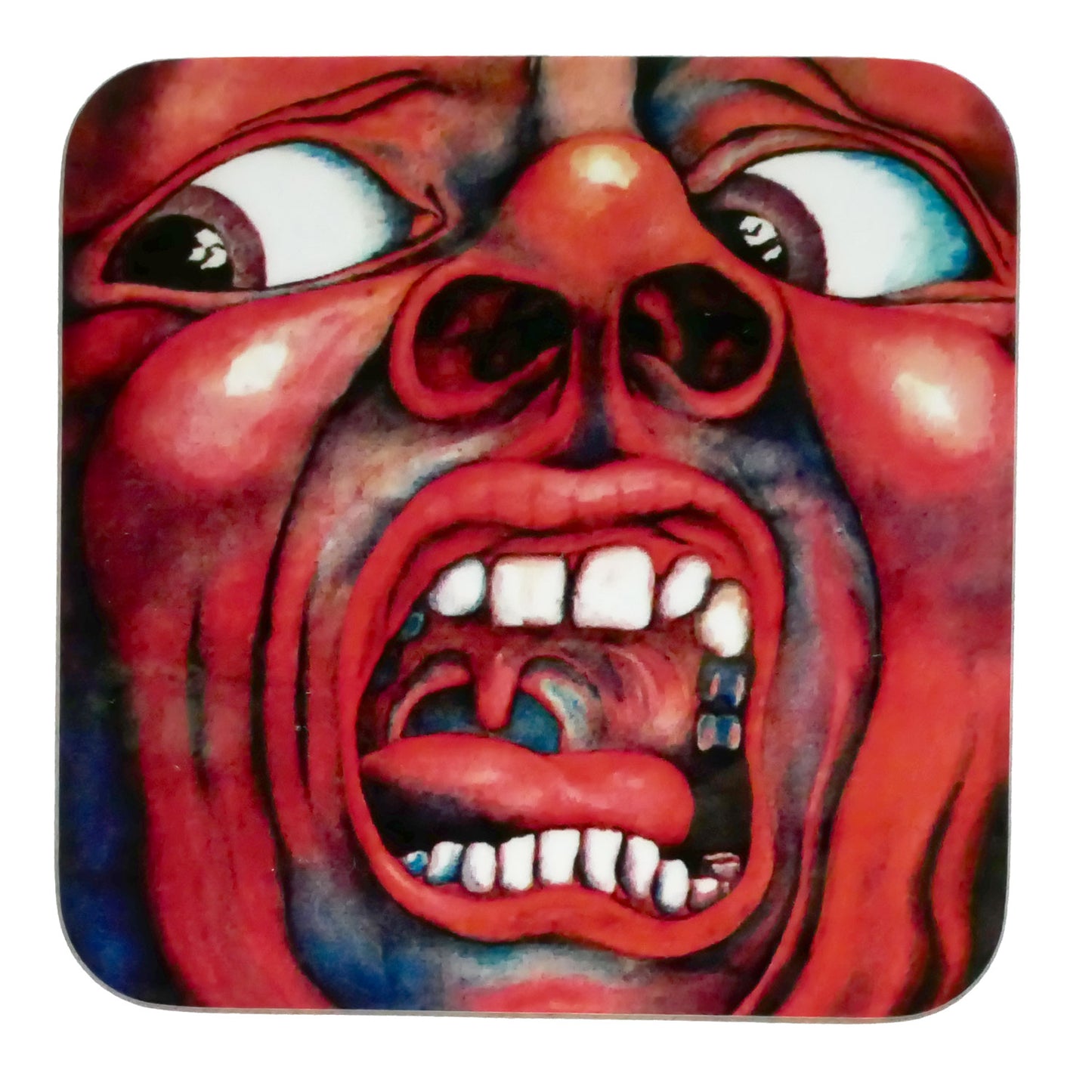 King Crimson In The Court Of The Crimson King Coaster