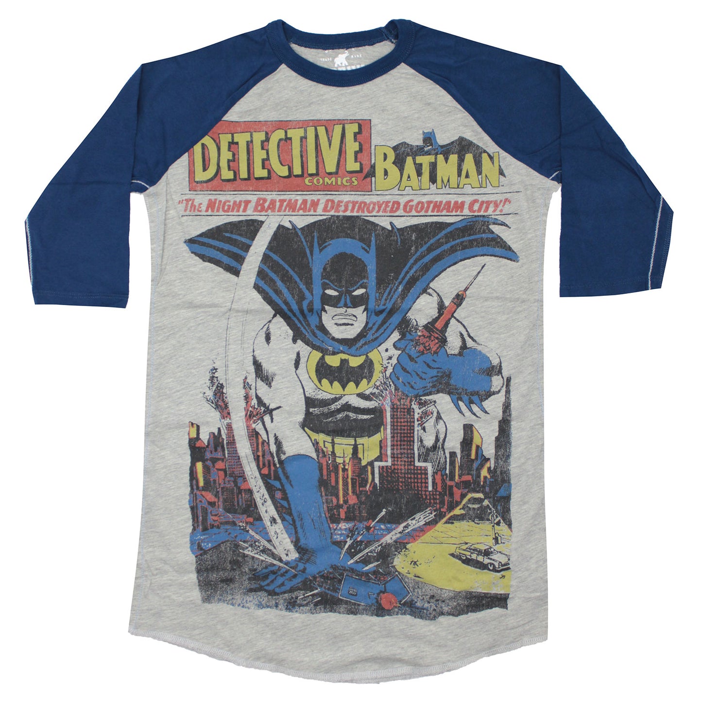 Detective Comics Kid's Trunk Brand Raglan Childrens T-shirt