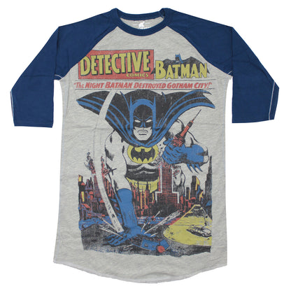 Detective Comics Kid's Trunk Brand Raglan Childrens T-shirt