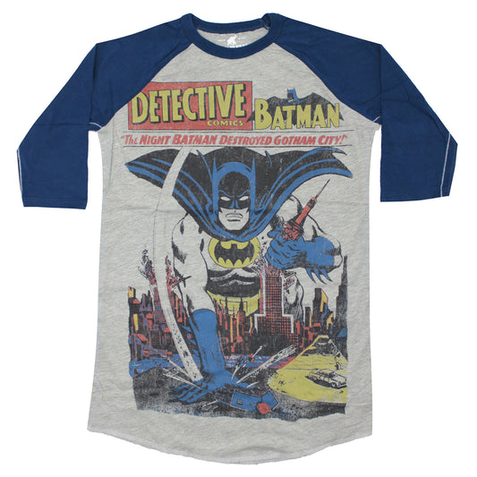 Detective Comics Kid's Trunk Brand Raglan Childrens T-shirt