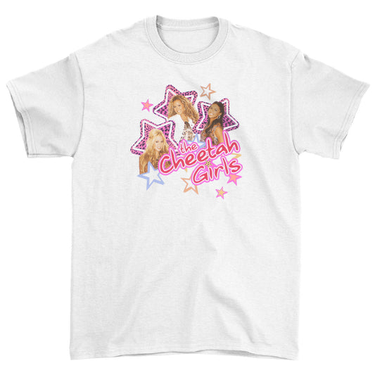 Cheetah Girls Cheetah Girls Logo & Photo T-shirt
