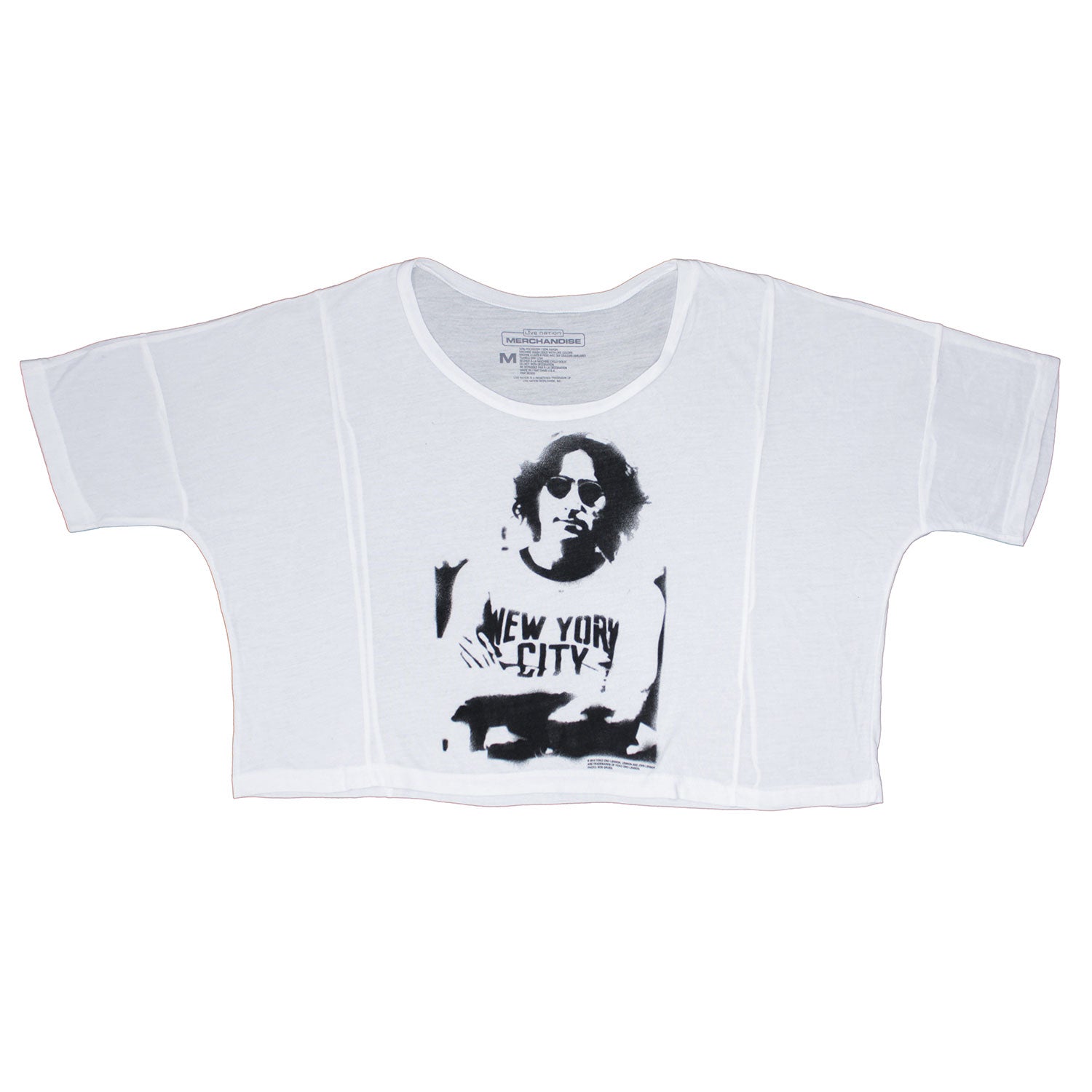 New York City Oversized Crop Top Junior Top
